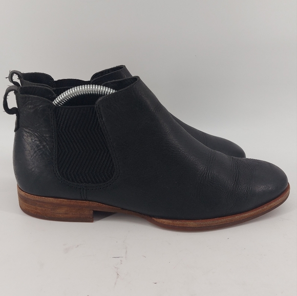 Kork-Ease Kama Women's Boots Black Leather Size 10 - Picture 3 of 9